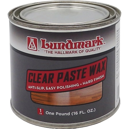 Lundmark 1 Lb. Clear Paste Floor Wax 3206P001-6